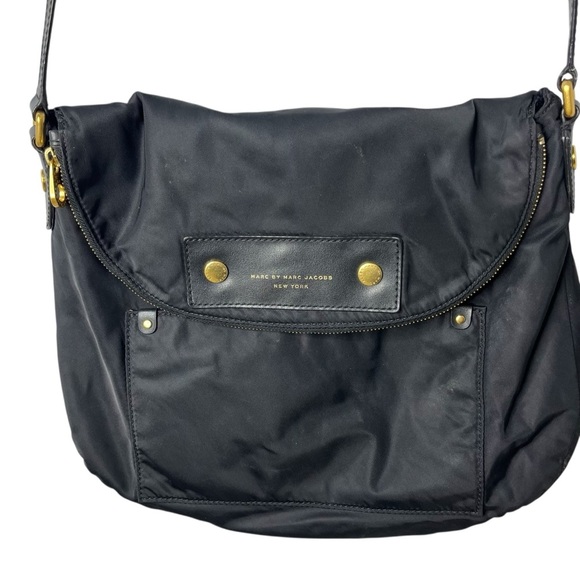 Marc by Marc Jacobs Preppy Nylon Natasha Crossbody Bag Black - Picture 3 of 10